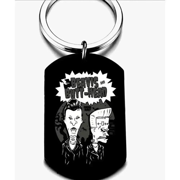 Beavis And Butt-head Frankenstein Holiday Hot Sexy Keychain Funny Comedy - Picture 1 of 1